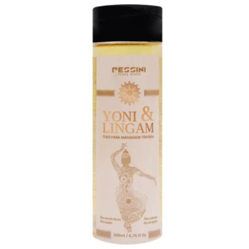 Yoni & Lingam Óleo Massagem Tântrica 200Ml Pessini