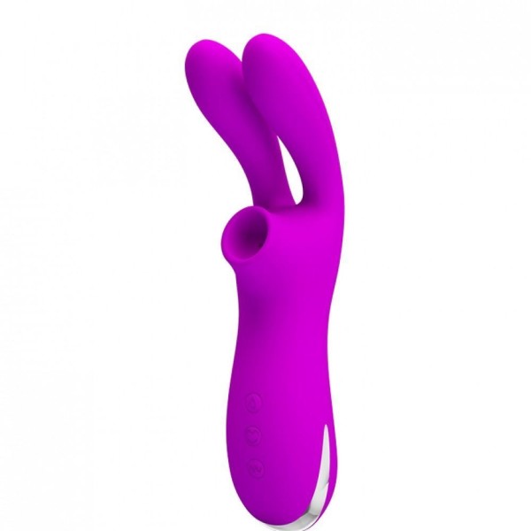 VIBRADOR ESTIMULADOR SUGADOR RALAP PRETTY LOVE